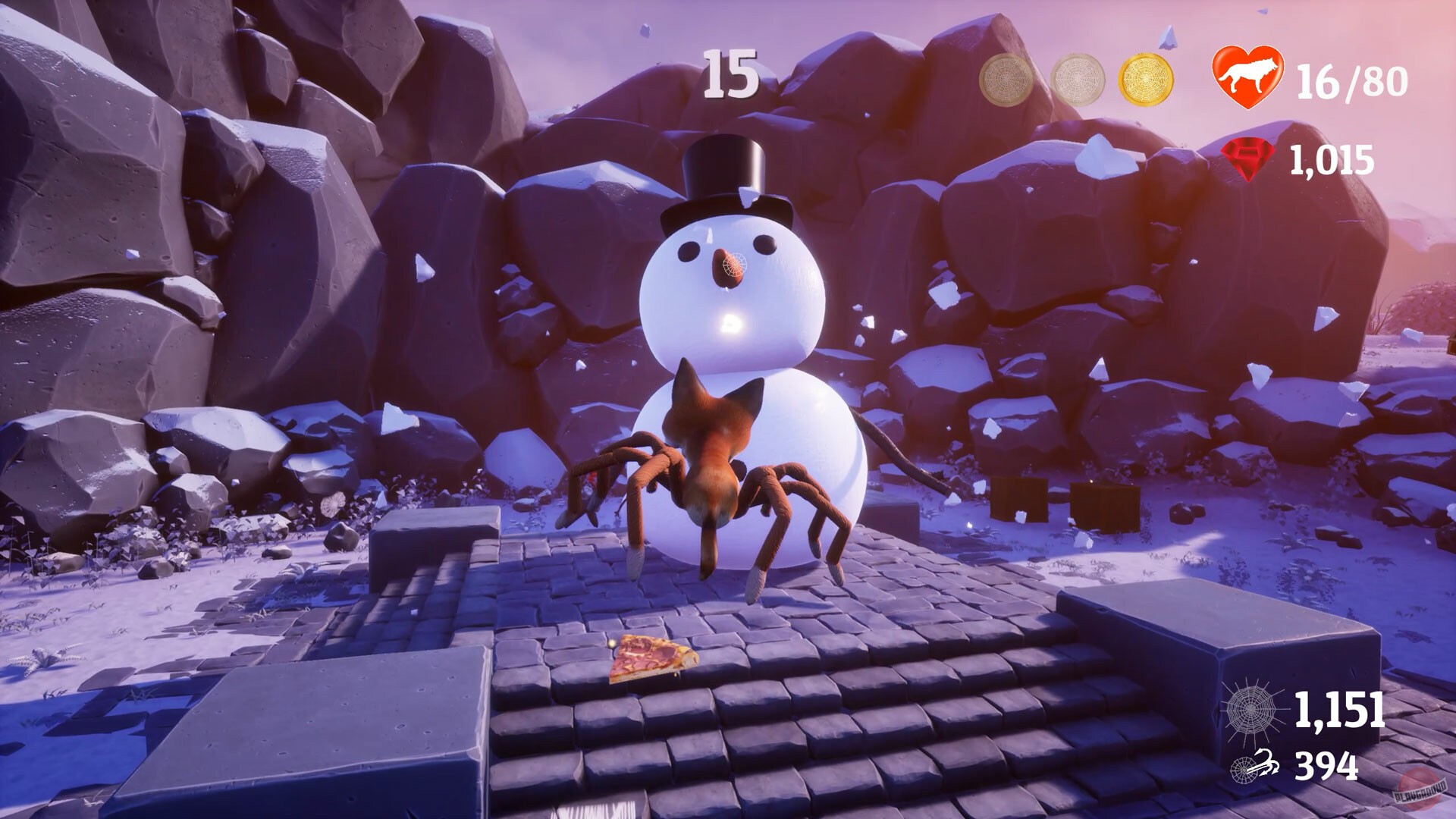 Скриншот из игры Spider Fox - 3