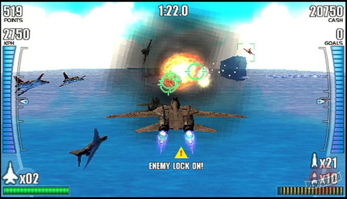 Скриншот из игры After Burner: Black Falcon - 14