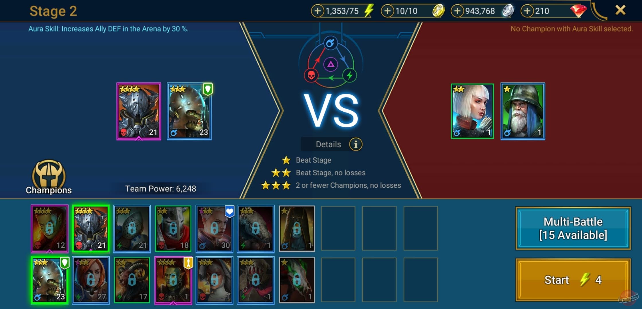 Скриншот из игры RAID: Shadow Legends - 32