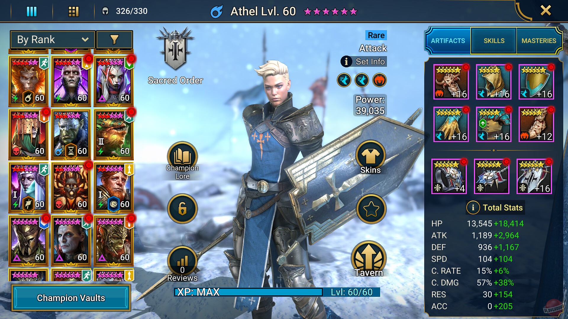 Скриншот из игры RAID: Shadow Legends - 42