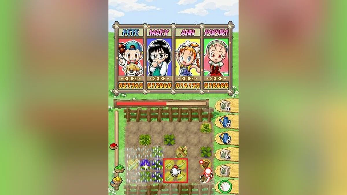 Скриншот из игры Puzzle de Harvest Moon - 2