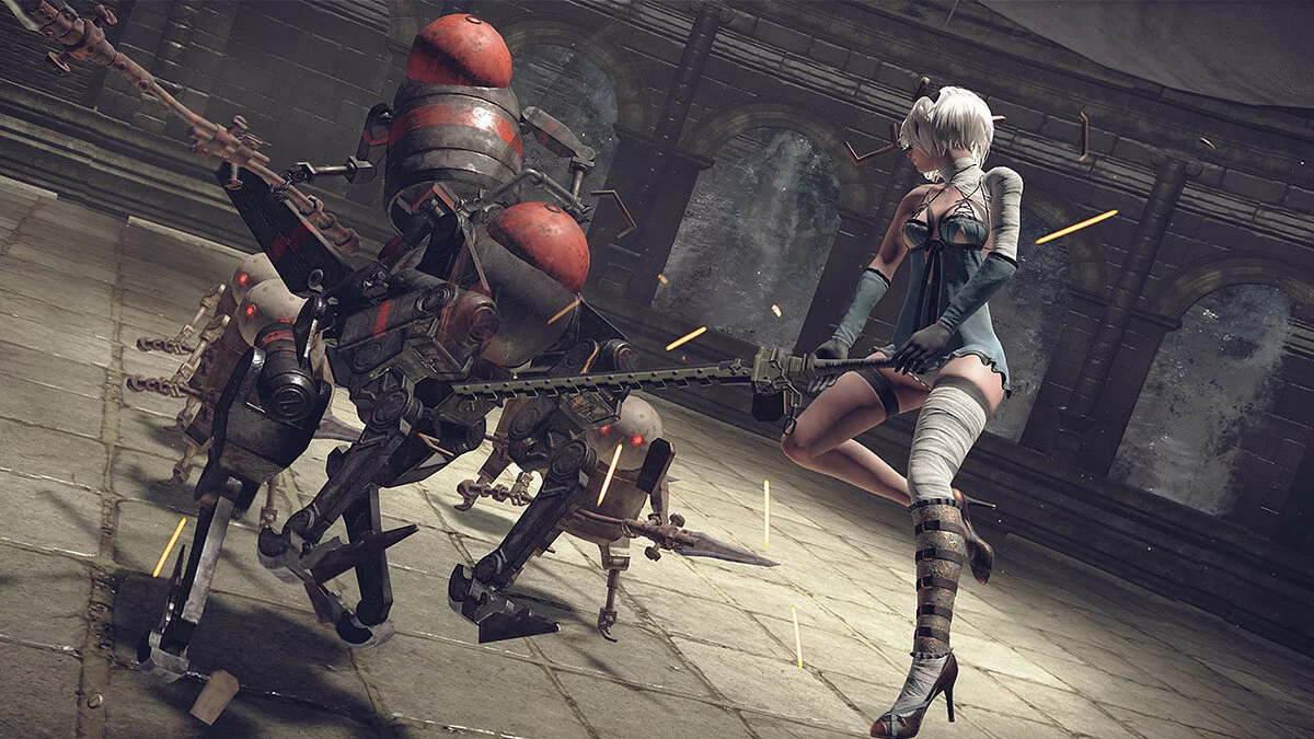 Скриншот из игры NieR Automata - 3C3C1D119440927 - 2