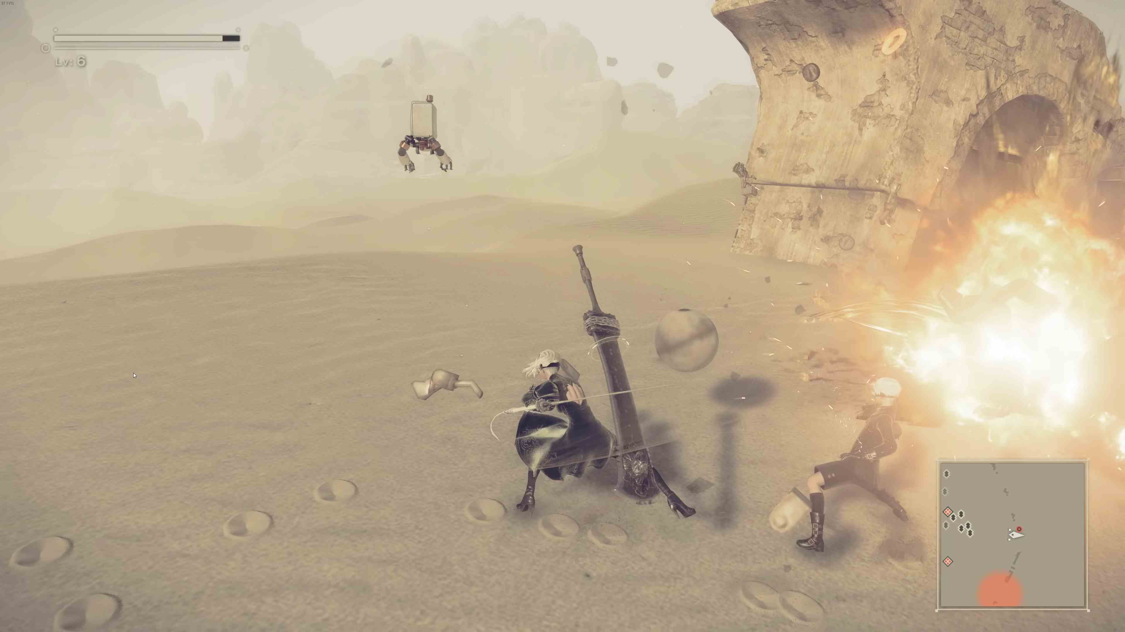 Скриншот из игры NieR: Automata - 132