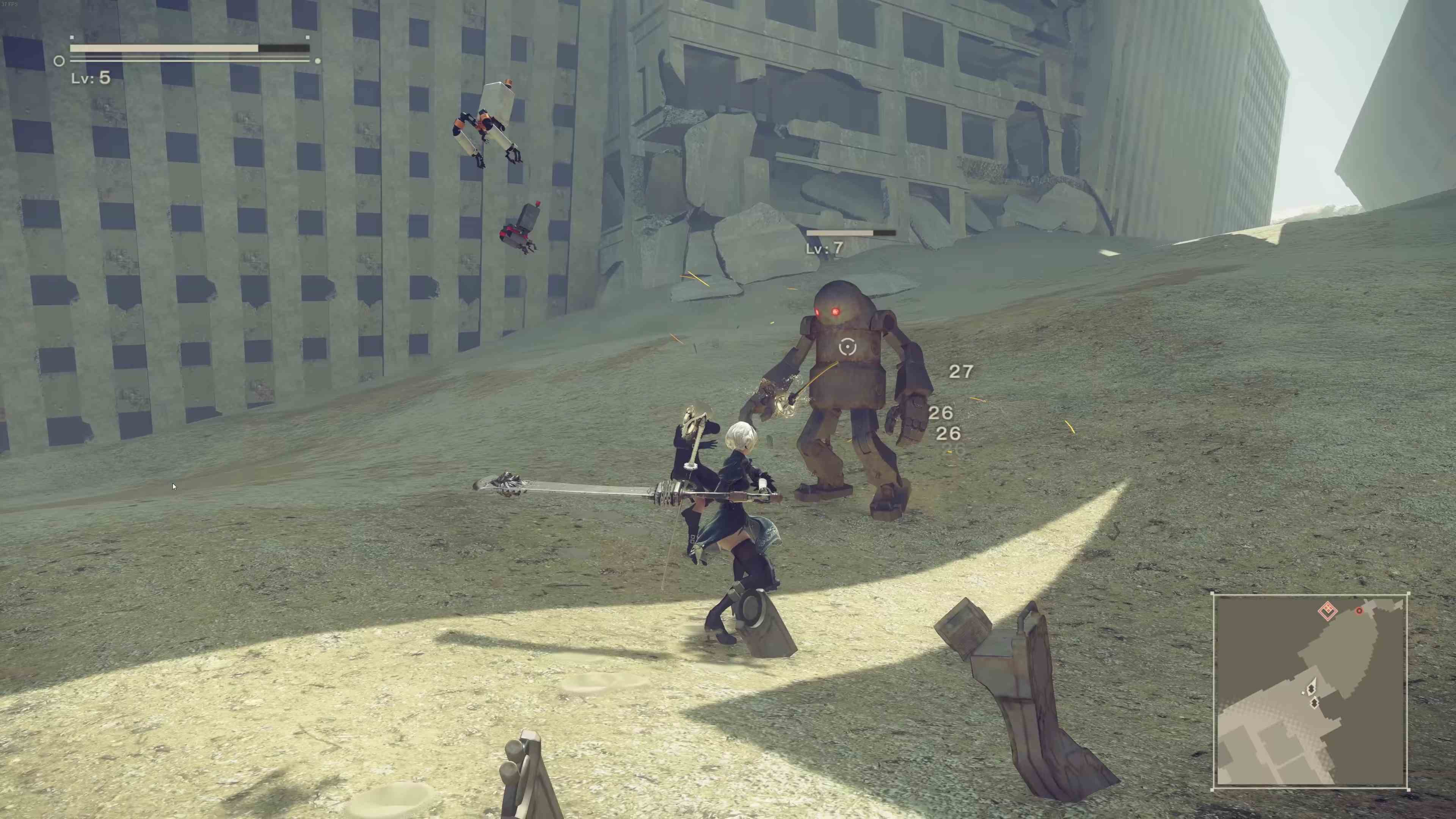 Скриншот из игры NieR: Automata - 98