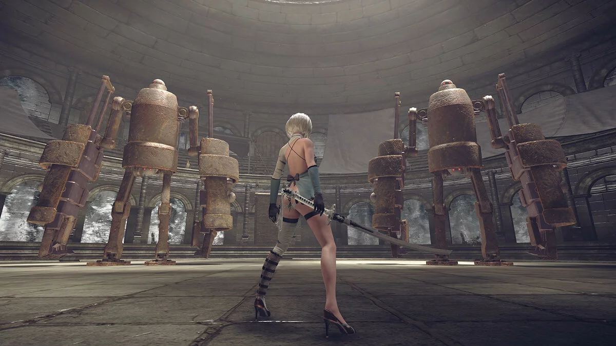 Скриншот из игры NieR: Automata - 101