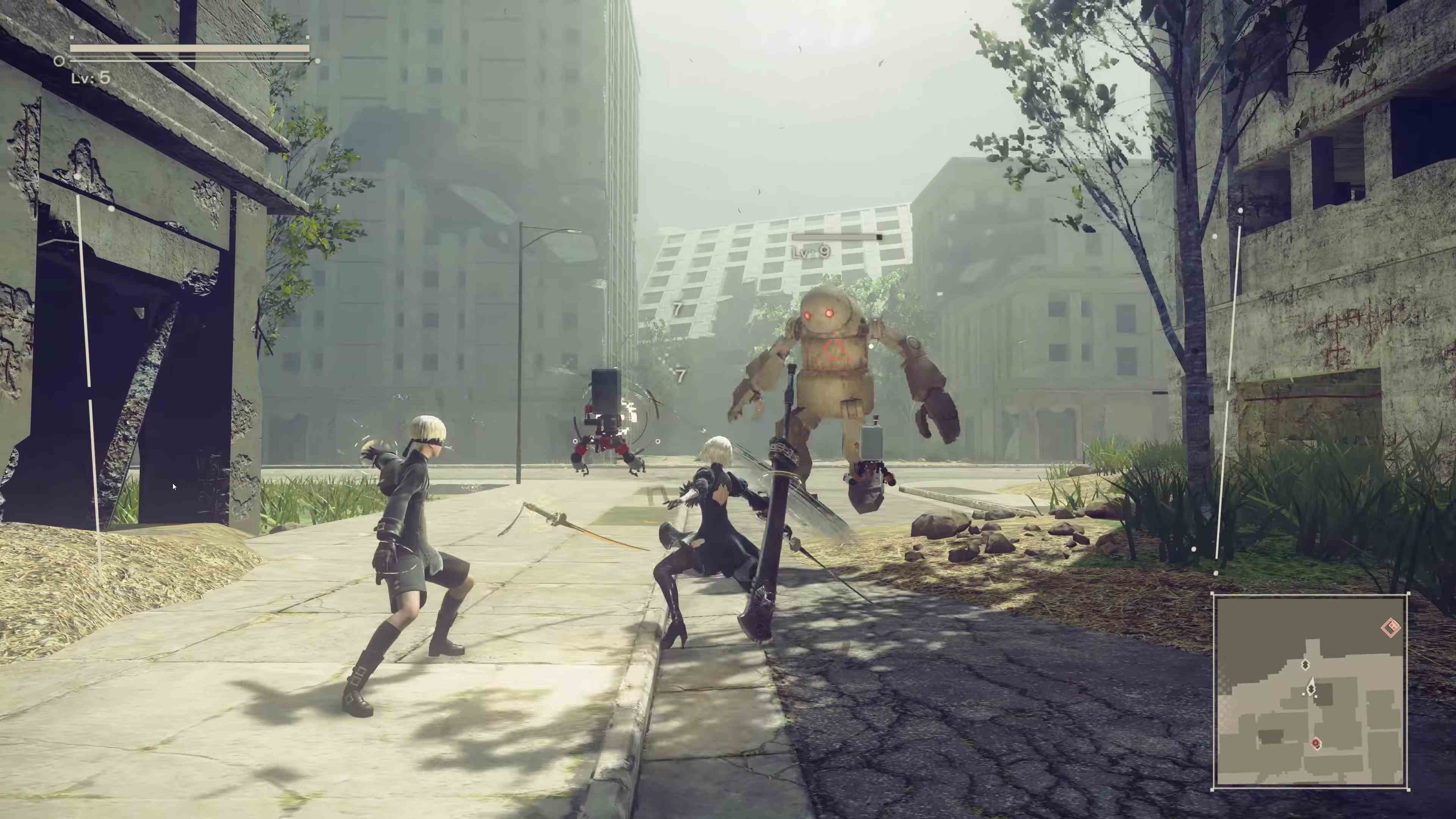 Скриншот из игры NieR: Automata - 89