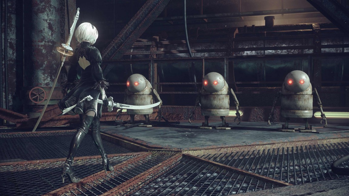 Скриншот из игры NieR: Automata - 107
