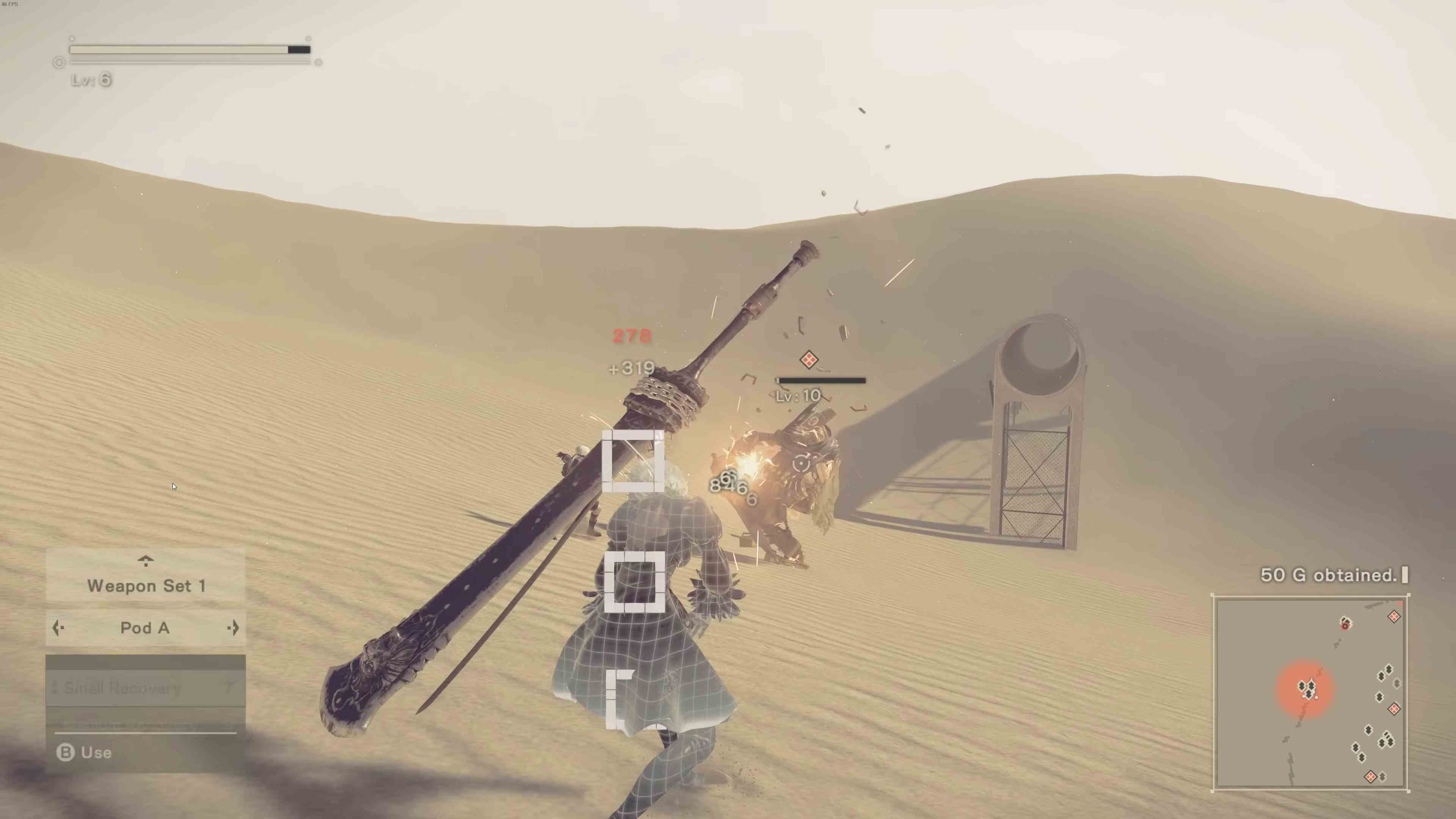 Скриншот из игры NieR: Automata - 140