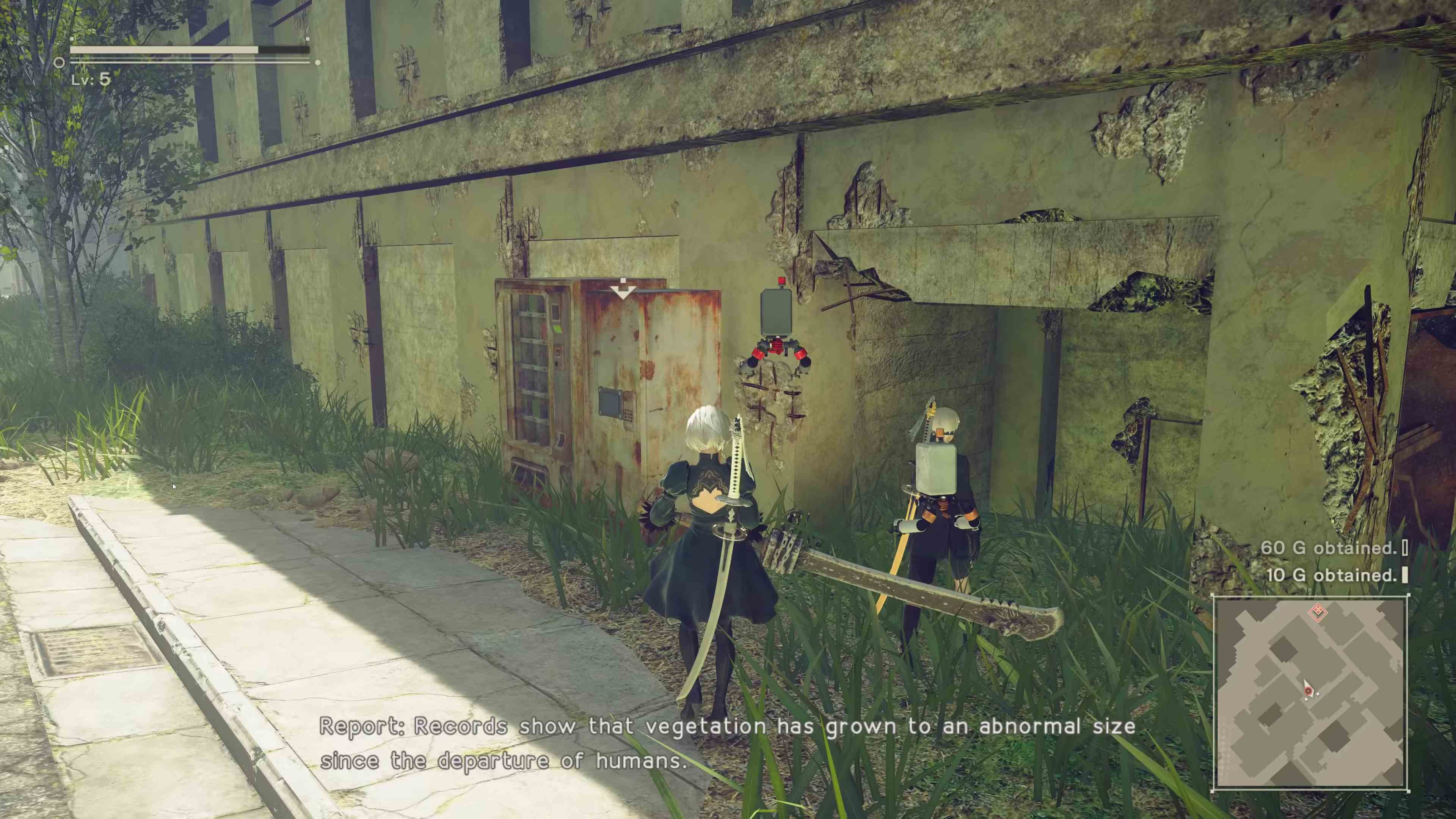 Скриншот из игры NieR: Automata - 122