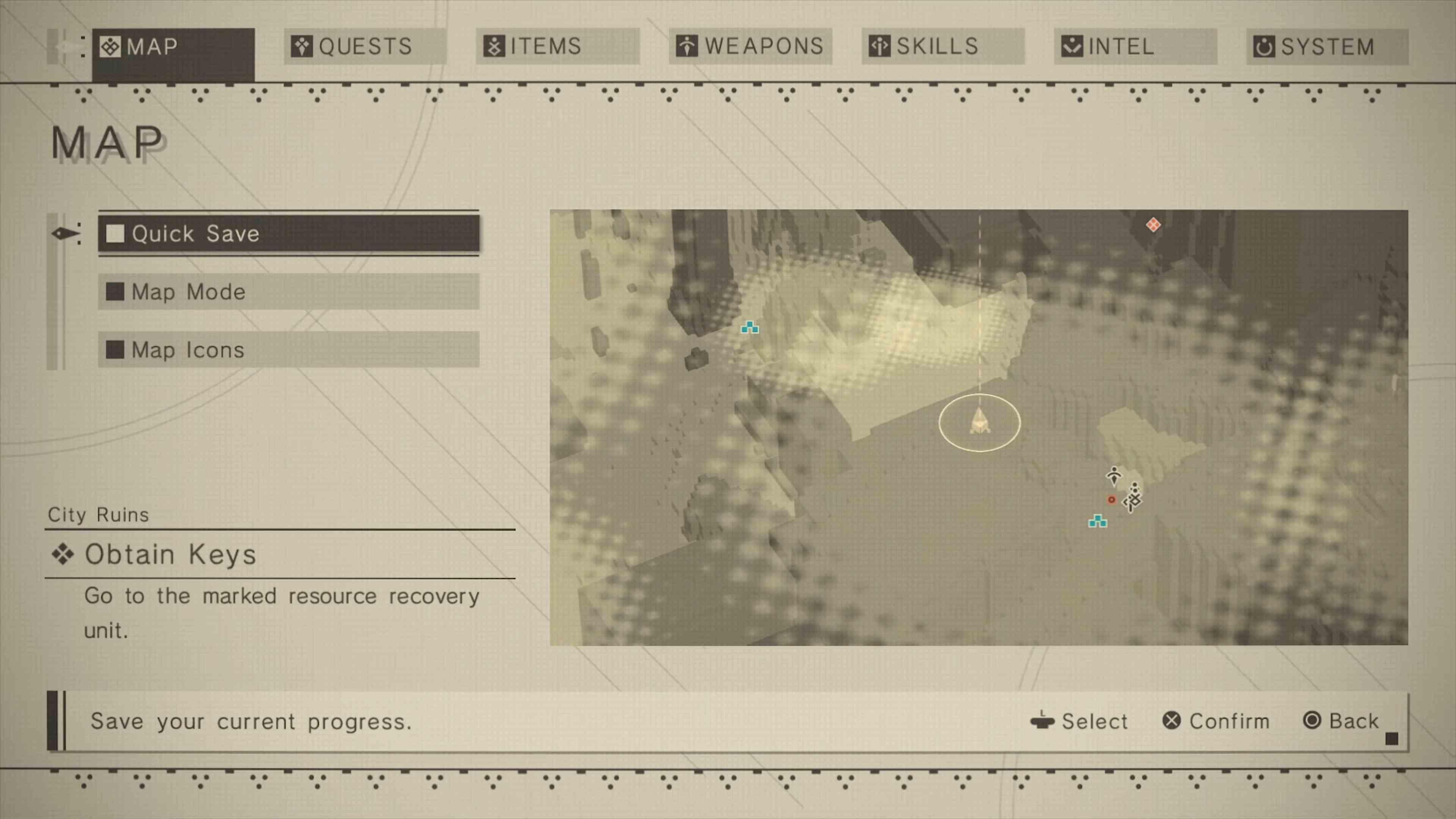 Скриншот из игры NieR: Automata - 106