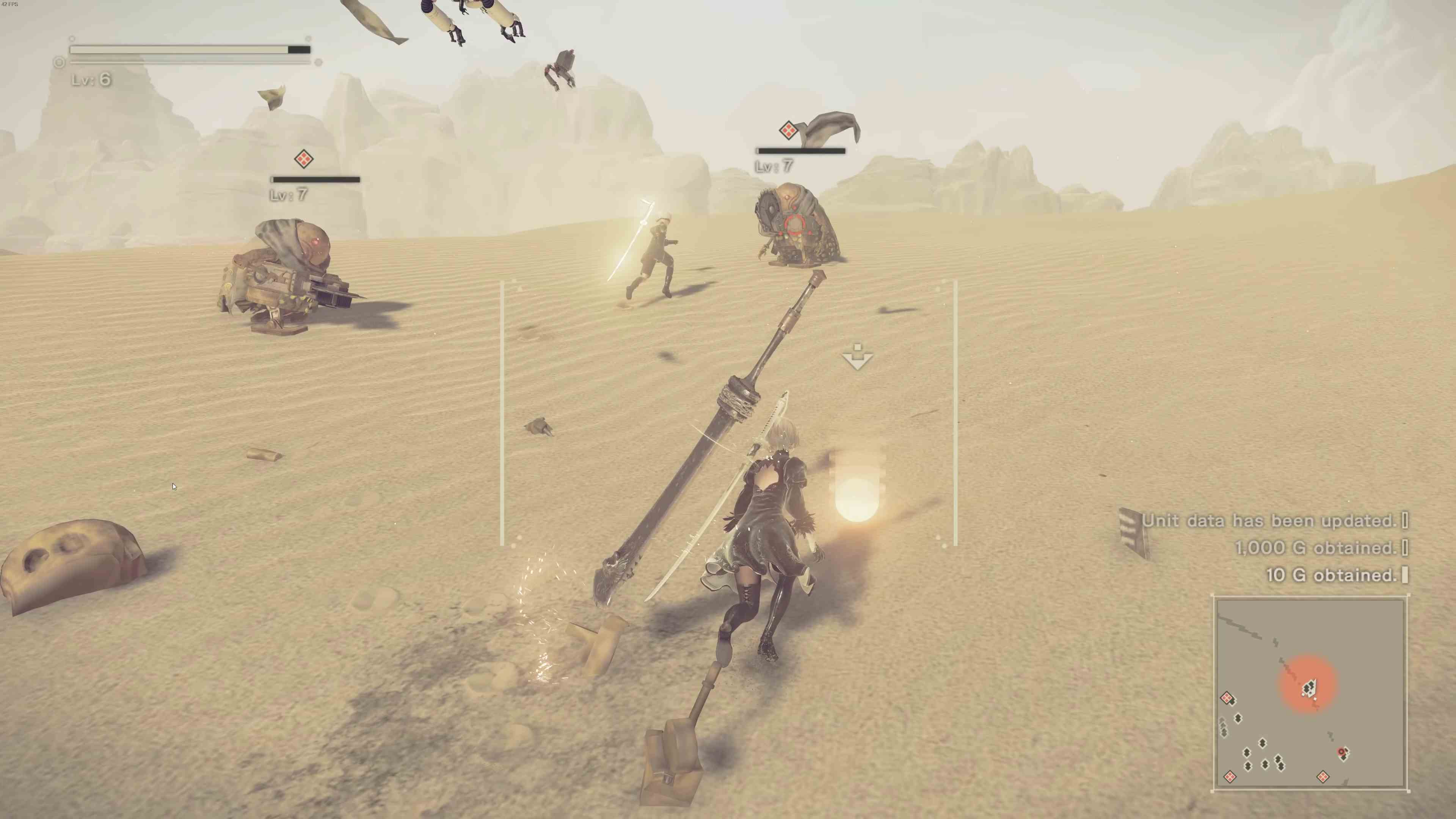 Скриншот из игры NieR: Automata - 117