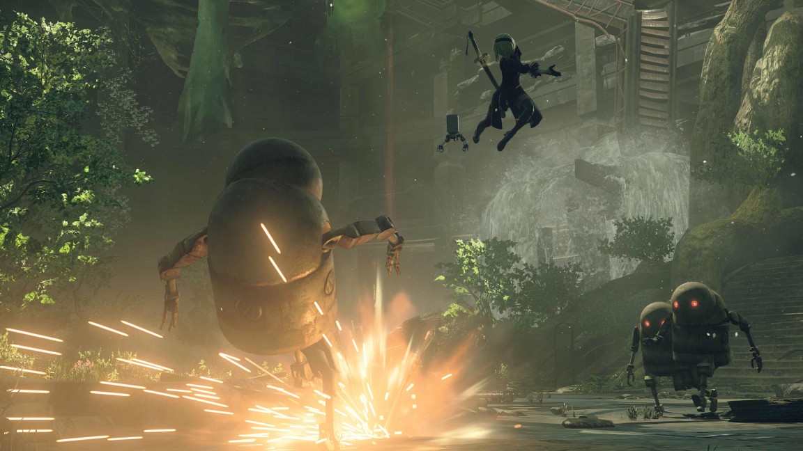 Скриншот из игры NieR: Automata - 99