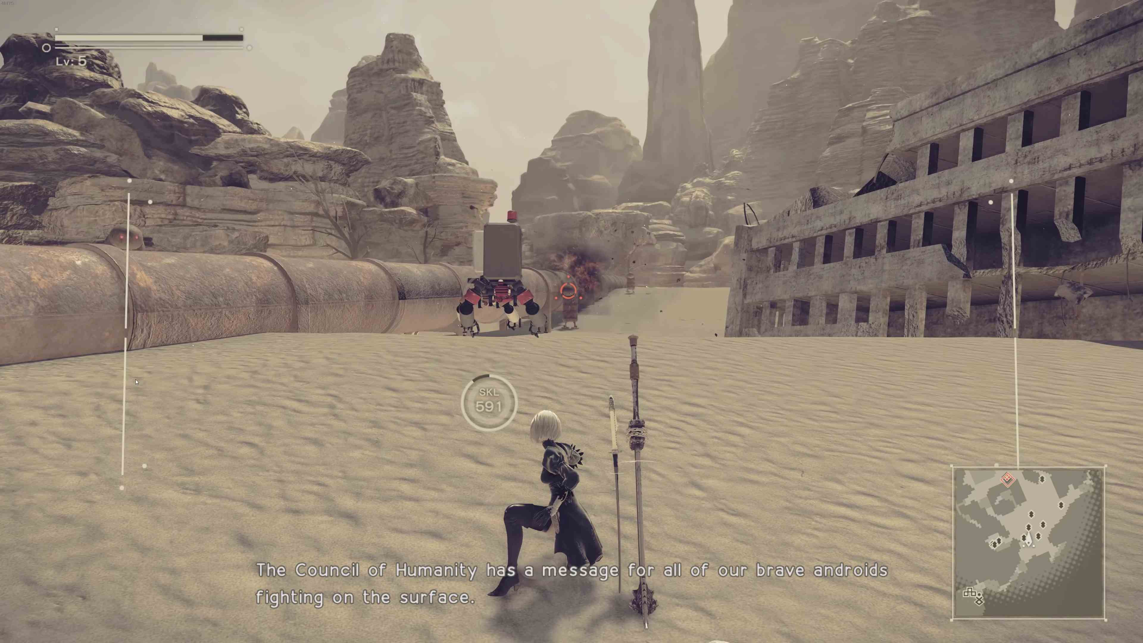 Скриншот из игры NieR: Automata - 147