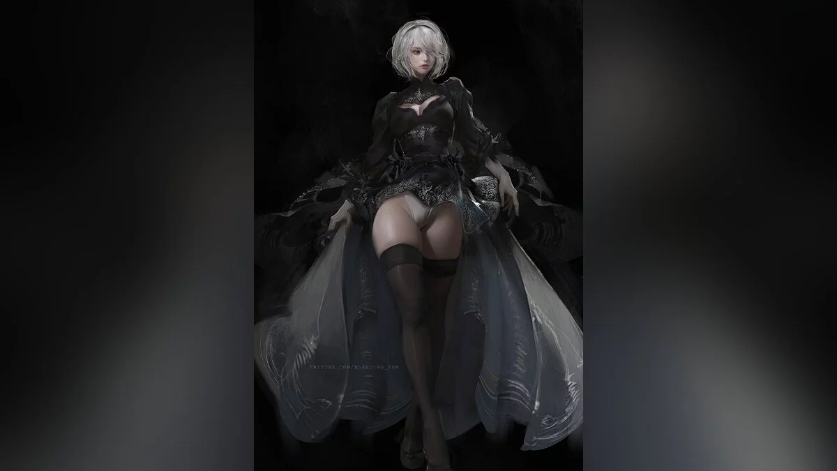 Скриншот из игры NieR: Automata - 86