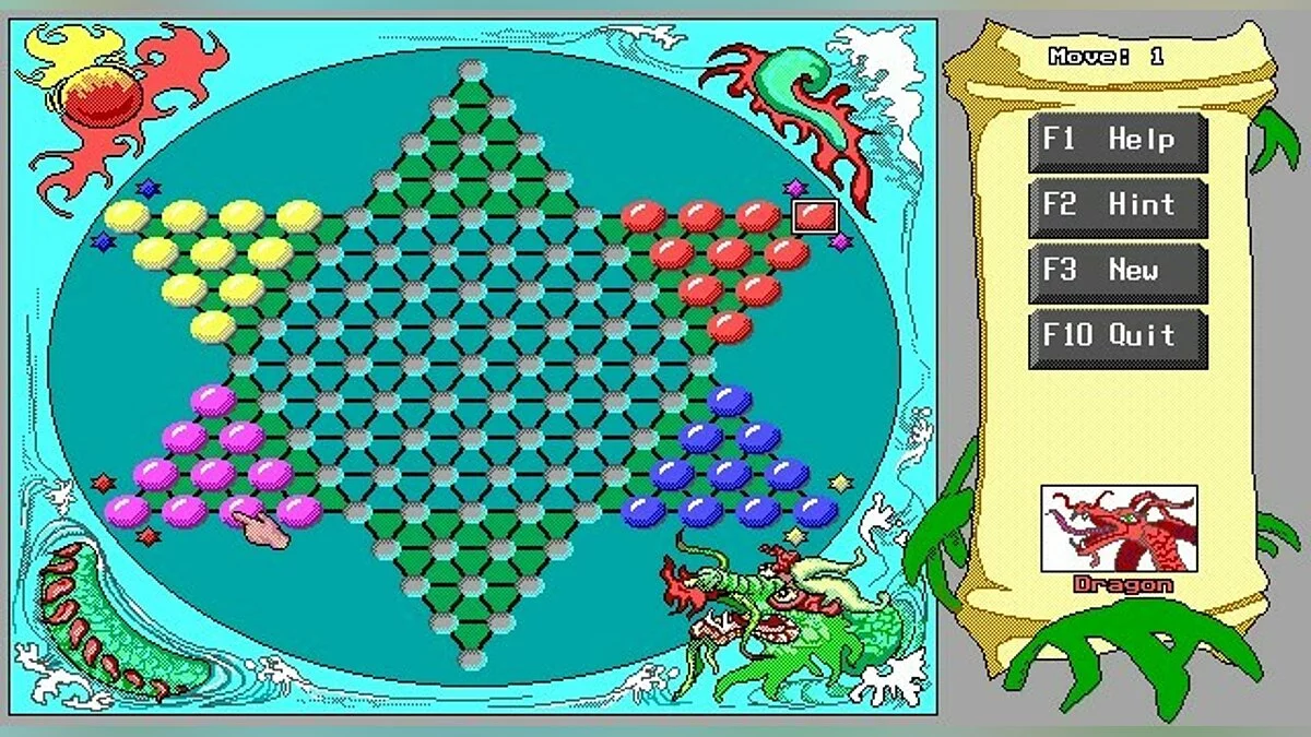 Скриншот из игры Chinese Checkers - 9