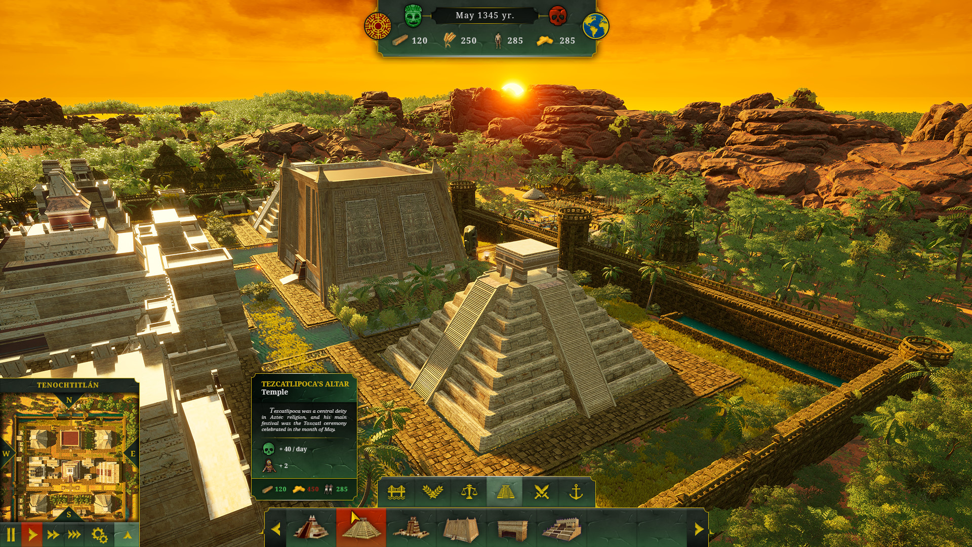 Скриншот из игры Aztec Empire - 5