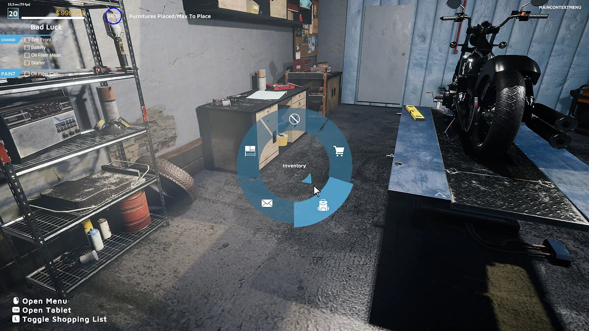 Скриншот из игры Motorcycle Mechanic Simulator 2021 - 43