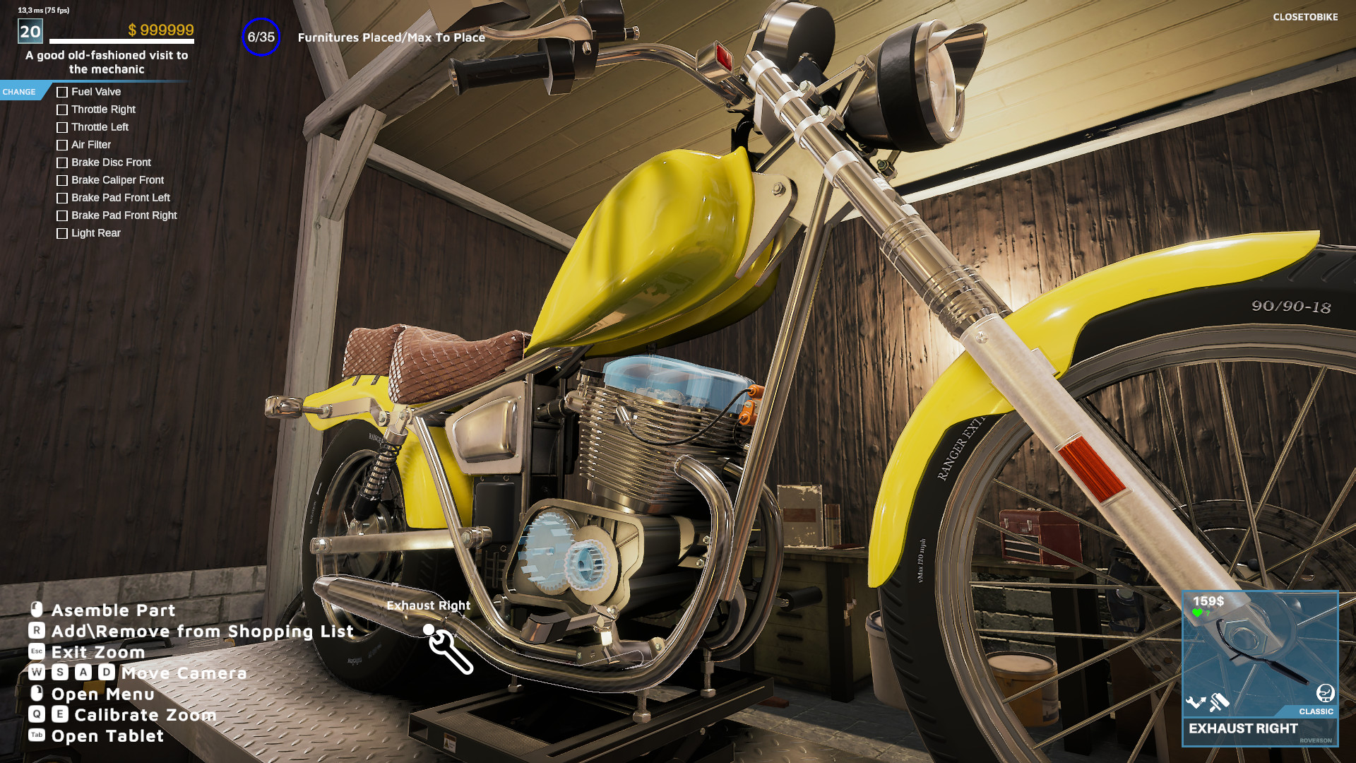Скриншот из игры Motorcycle Mechanic Simulator 2021 - 27