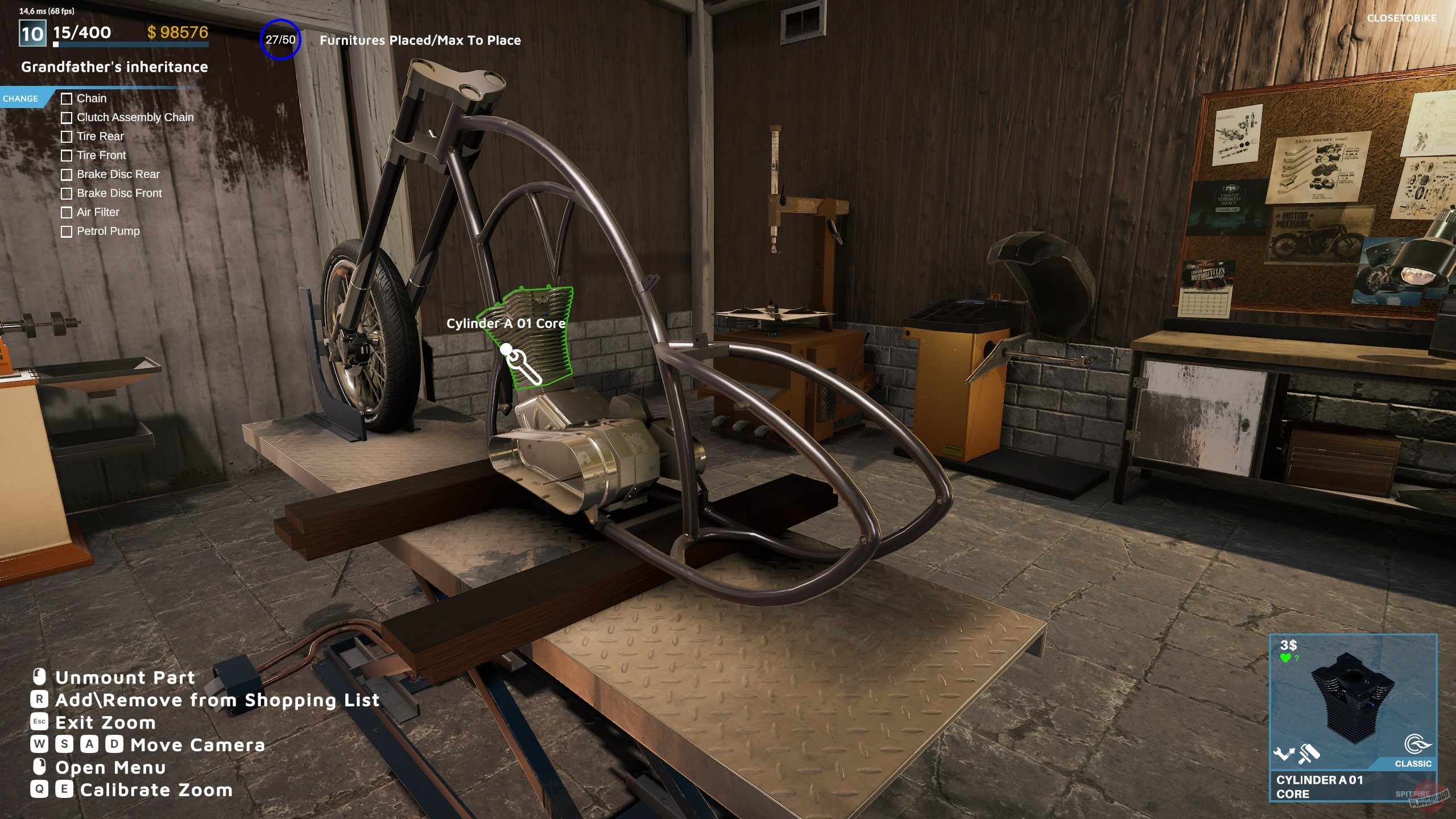 Скриншот из игры Motorcycle Mechanic Simulator 2021 - 31