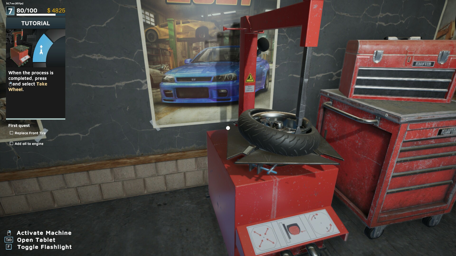 Скриншот из игры Motorcycle Mechanic Simulator 2021 - 16
