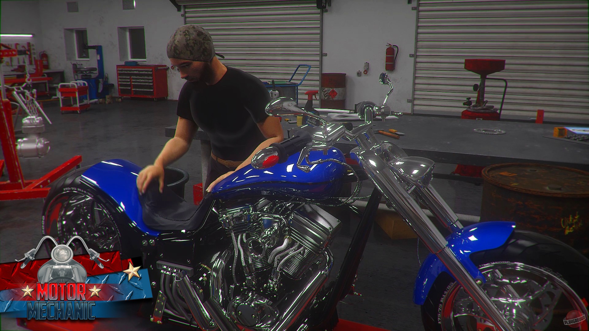 Скриншот из игры Motorcycle Mechanic Simulator 2021 - 111