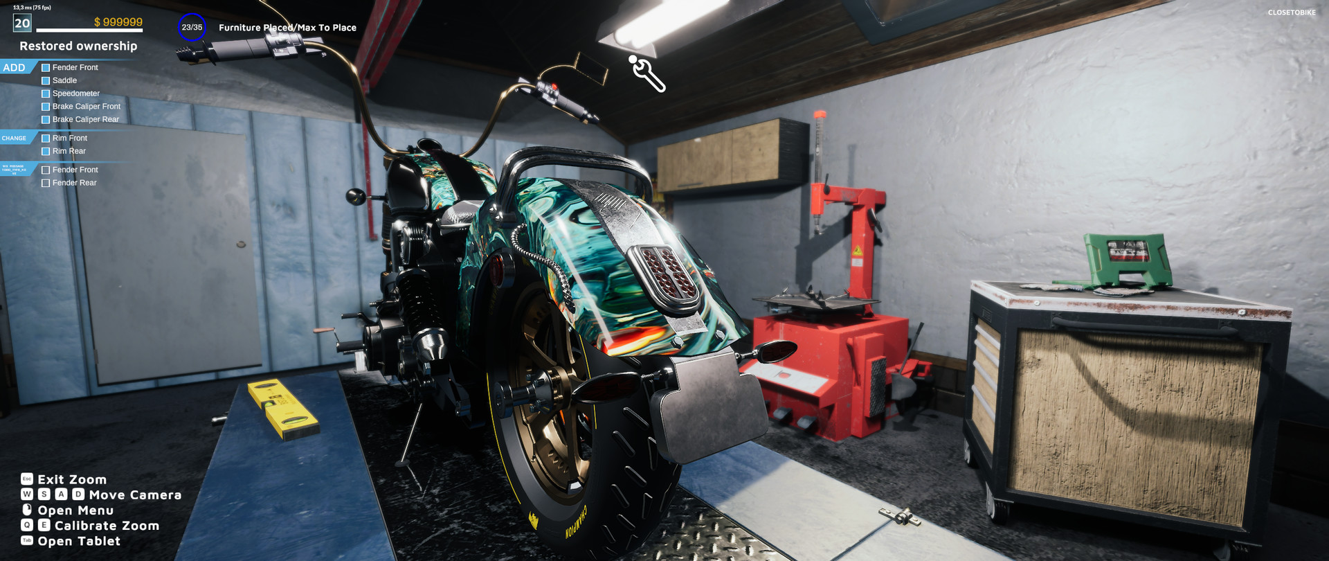 Скриншот из игры Motorcycle Mechanic Simulator 2021 - 96