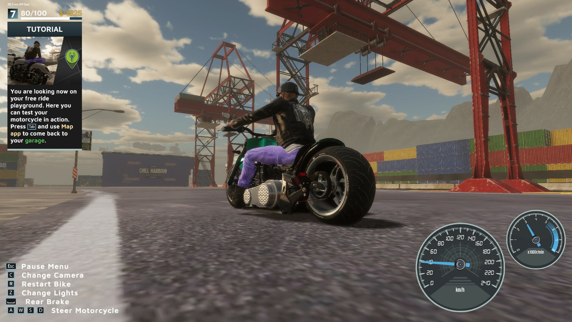 Скриншот из игры Motorcycle Mechanic Simulator 2021 - 52