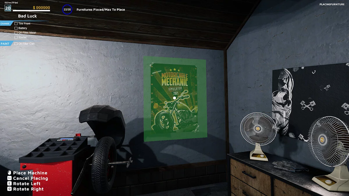 Скриншот из игры Motorcycle Mechanic Simulator 2021 - 54
