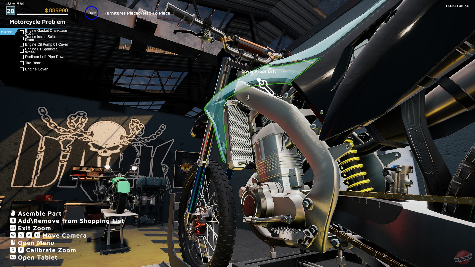 Скриншот из игры Motorcycle Mechanic Simulator 2021 - 60