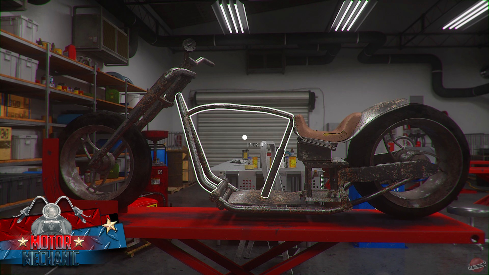 Скриншот из игры Motorcycle Mechanic Simulator 2021 - 23