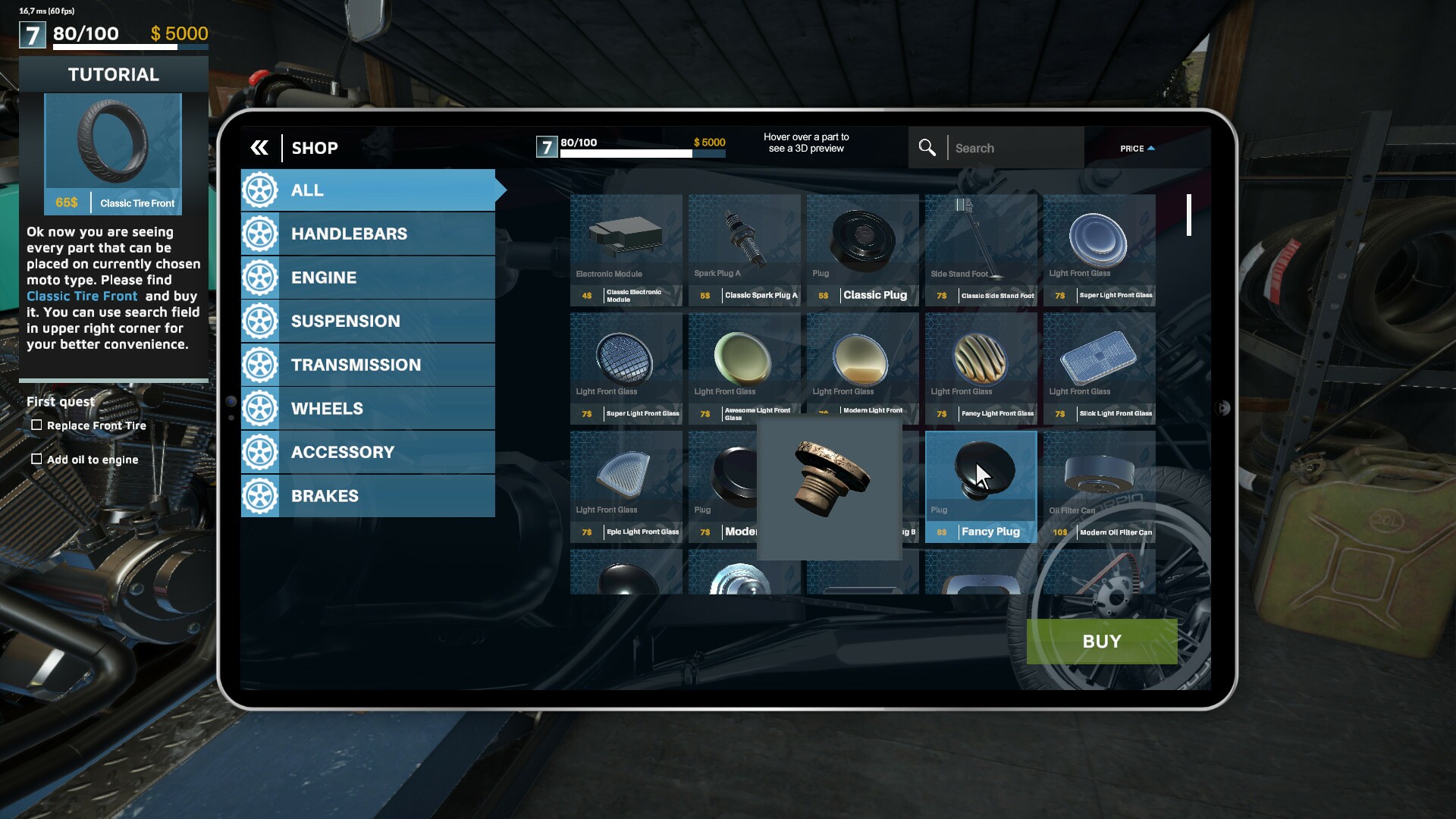 Скриншот из игры Motorcycle Mechanic Simulator 2021 - 30