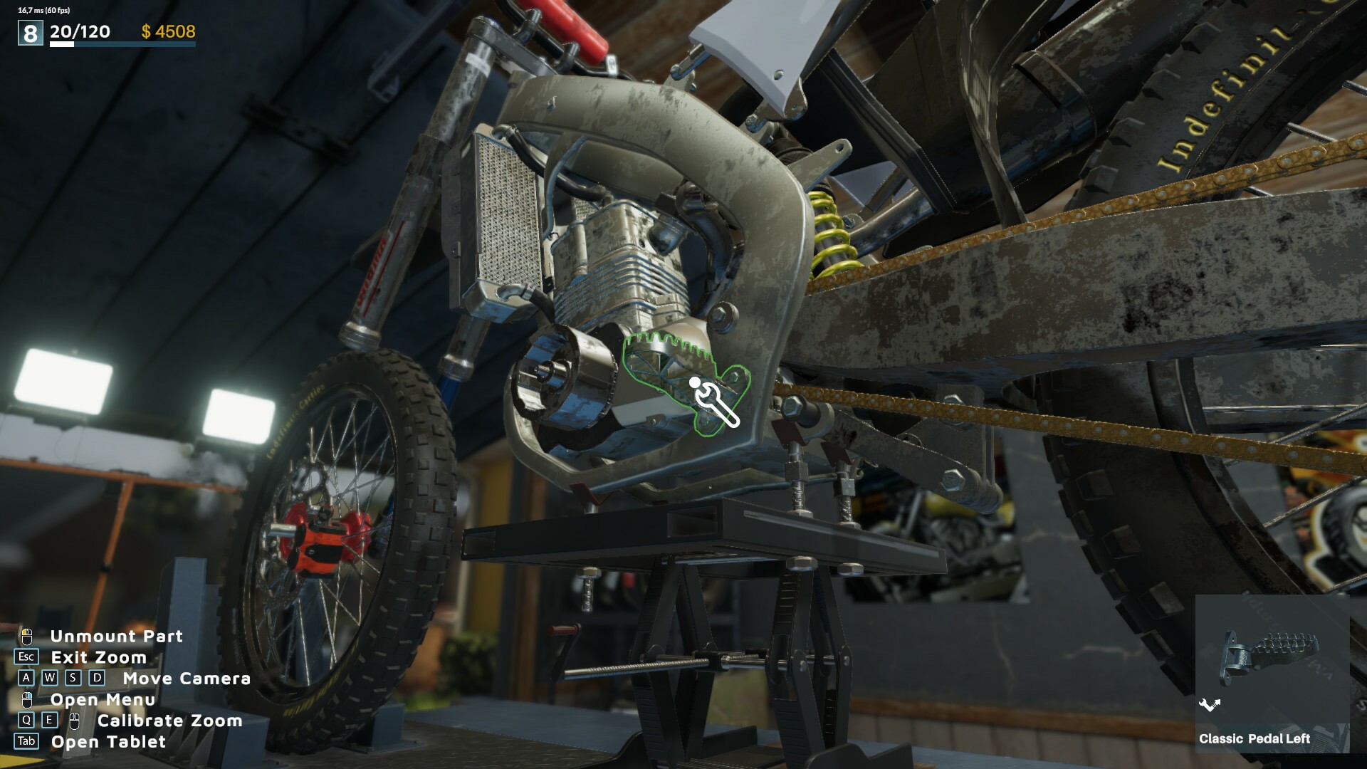 Скриншот из игры Motorcycle Mechanic Simulator 2021 - 67