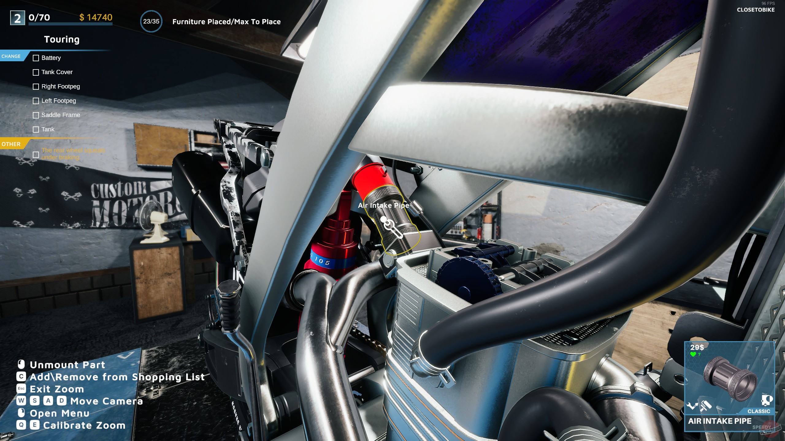 Скриншот из игры Motorcycle Mechanic Simulator 2021 - 119