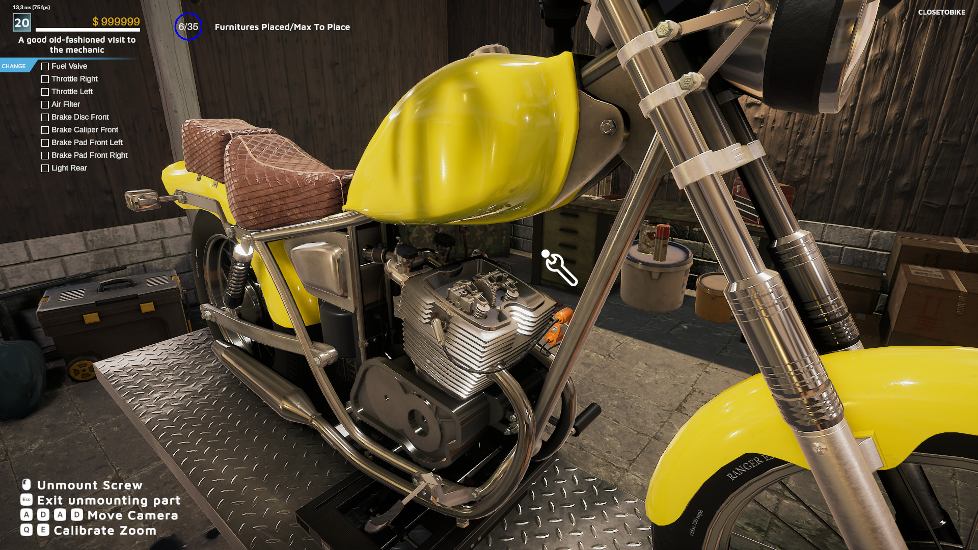 Скриншот из игры Motorcycle Mechanic Simulator 2021 - 72