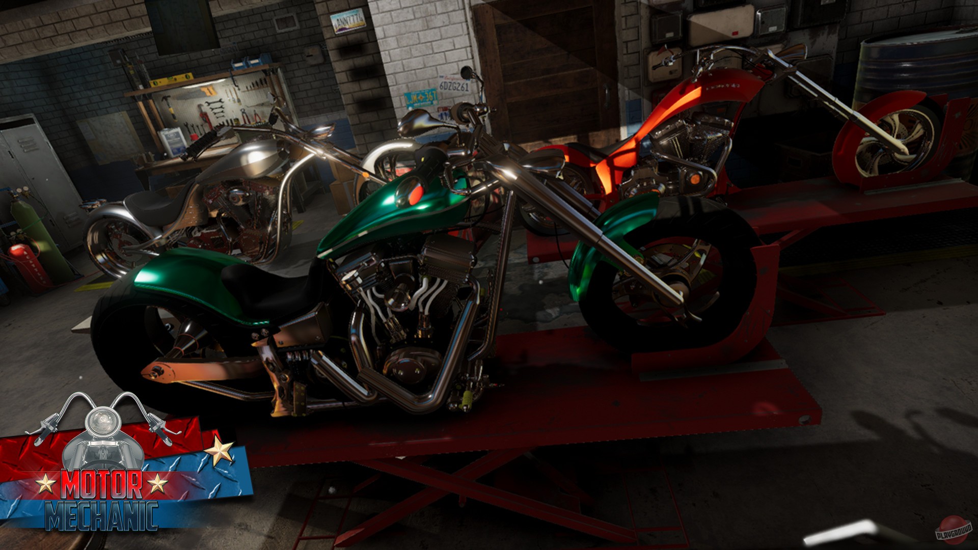 Скриншот из игры Motorcycle Mechanic Simulator 2021 - 48