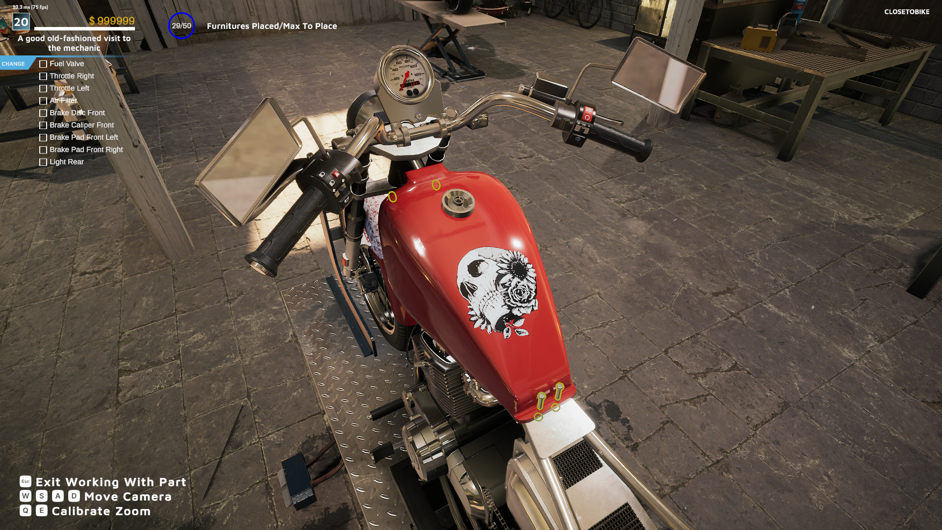 Скриншот из игры Motorcycle Mechanic Simulator 2021 - 25