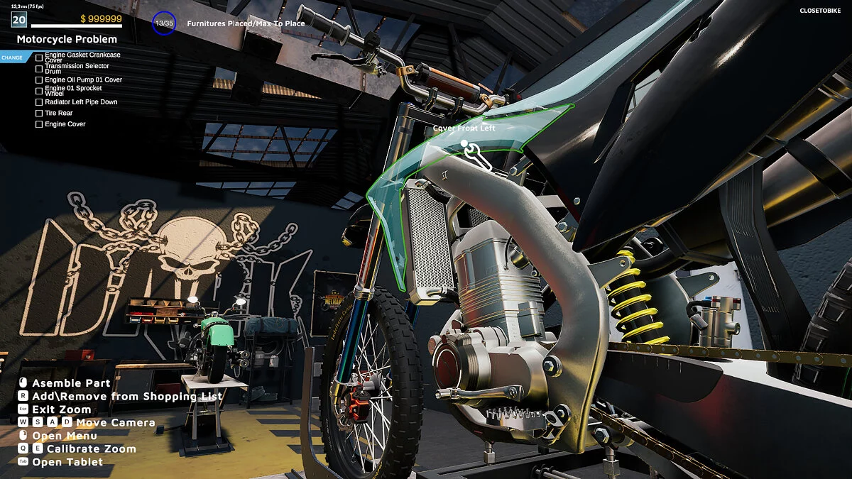 Скриншот из игры Motorcycle Mechanic Simulator 2021 - 49