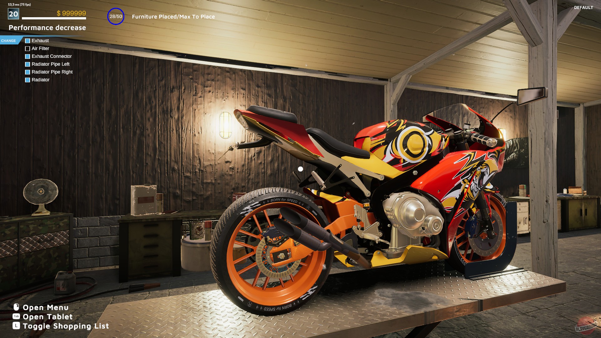 Скриншот из игры Motorcycle Mechanic Simulator 2021 - 105