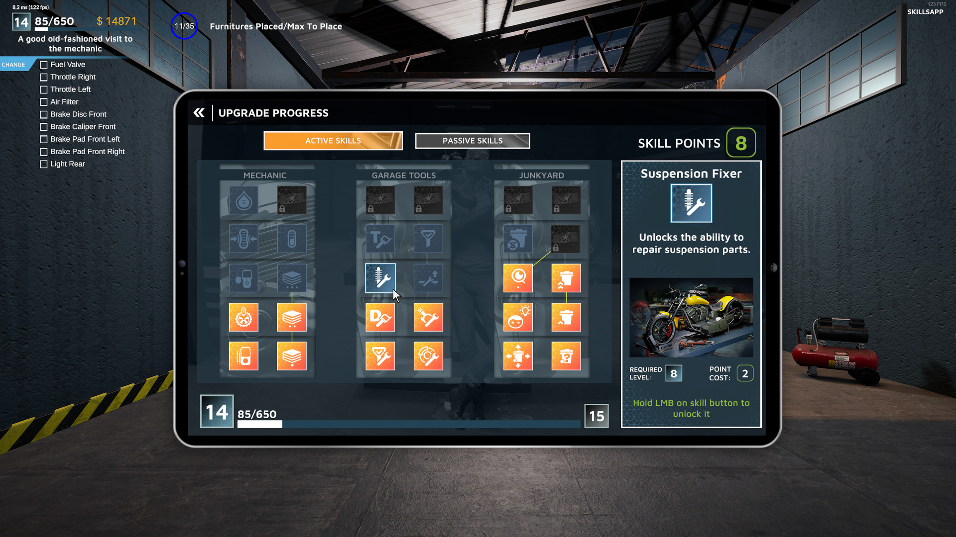 Скриншот из игры Motorcycle Mechanic Simulator 2021 - 66