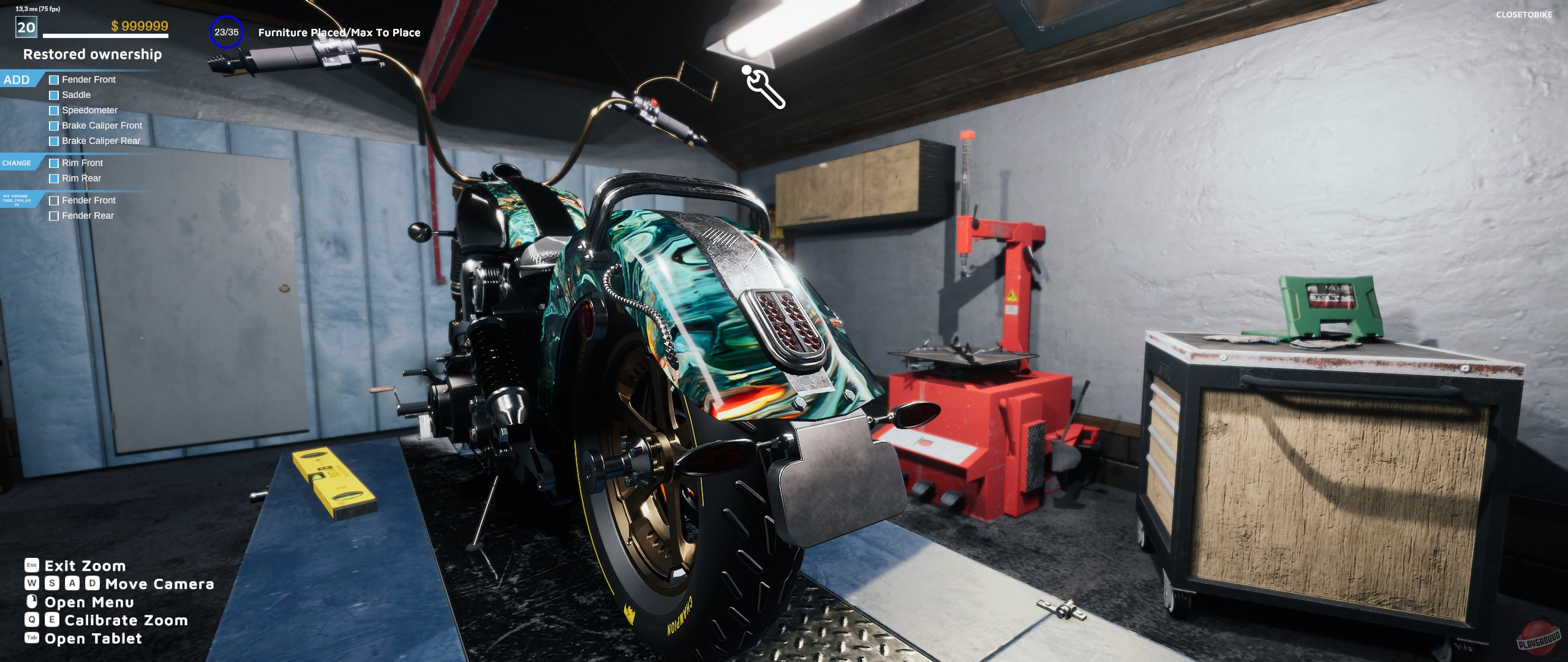 Скриншот из игры Motorcycle Mechanic Simulator 2021 - 51