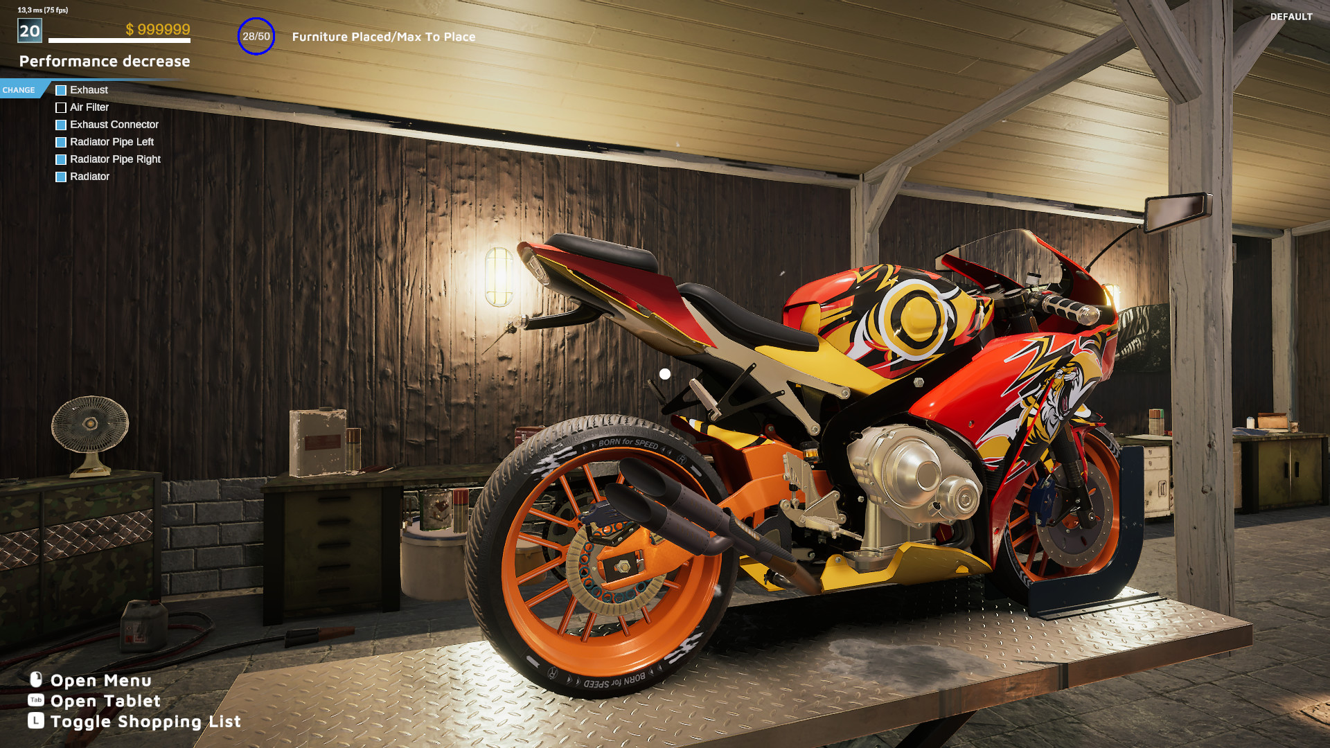 Скриншот из игры Motorcycle Mechanic Simulator 2021 - 79