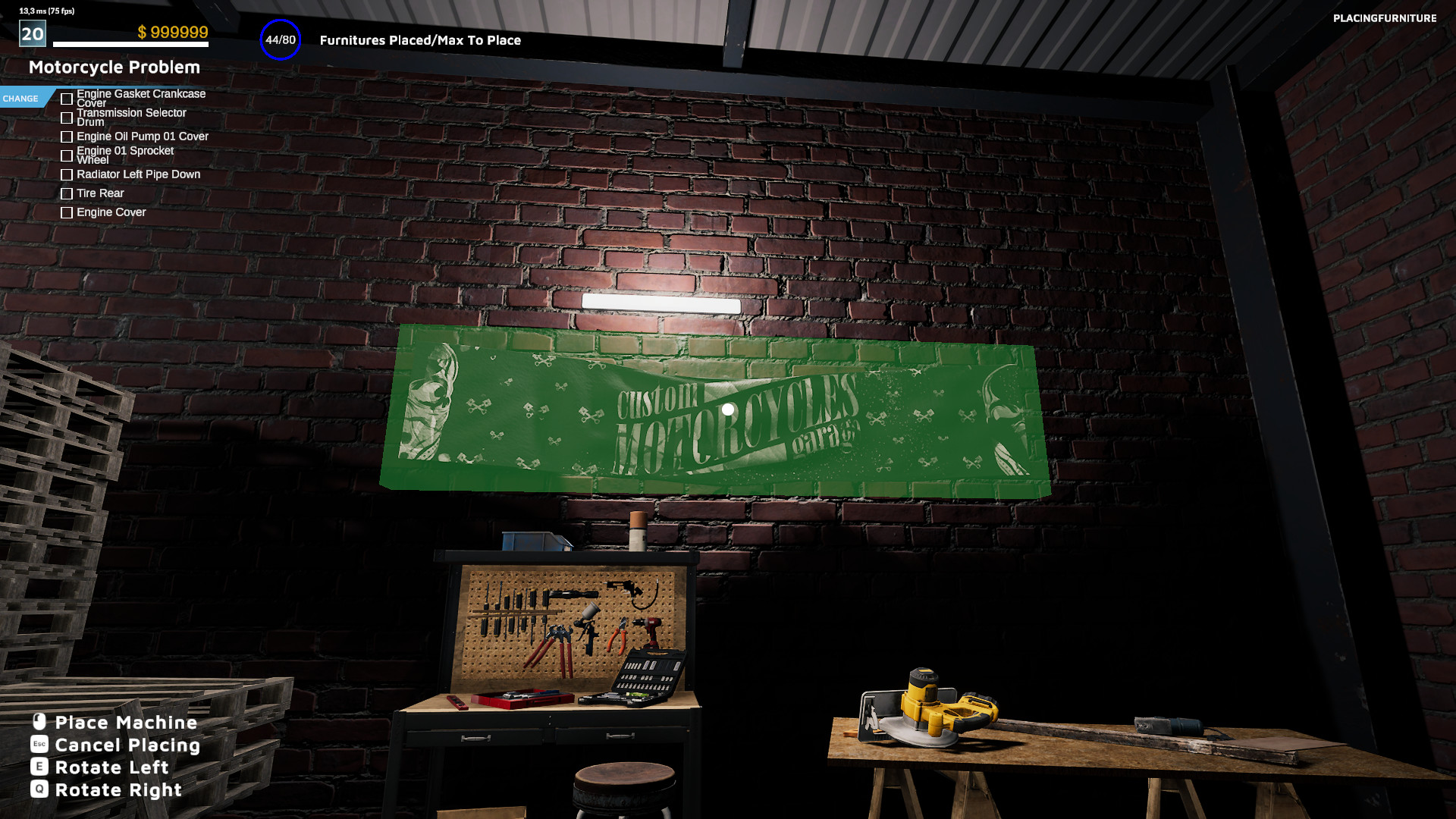 Скриншот из игры Motorcycle Mechanic Simulator 2021 - 97