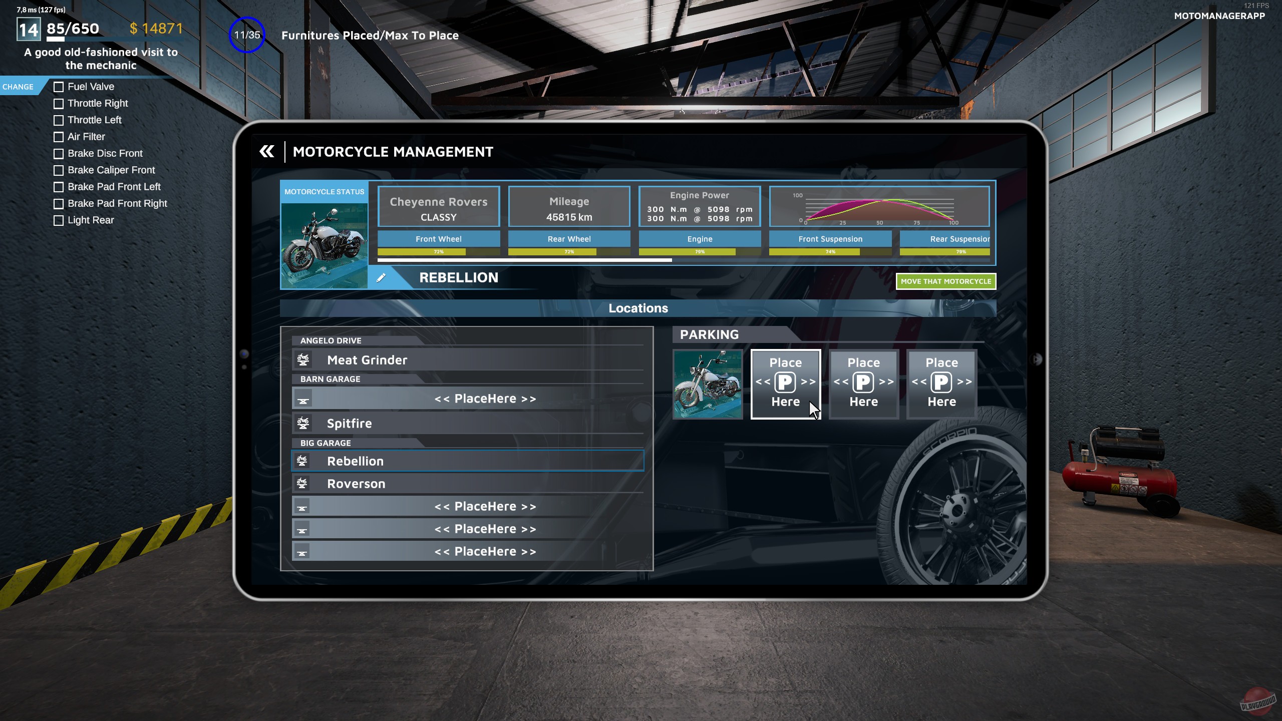 Скриншот из игры Motorcycle Mechanic Simulator 2021 - 17