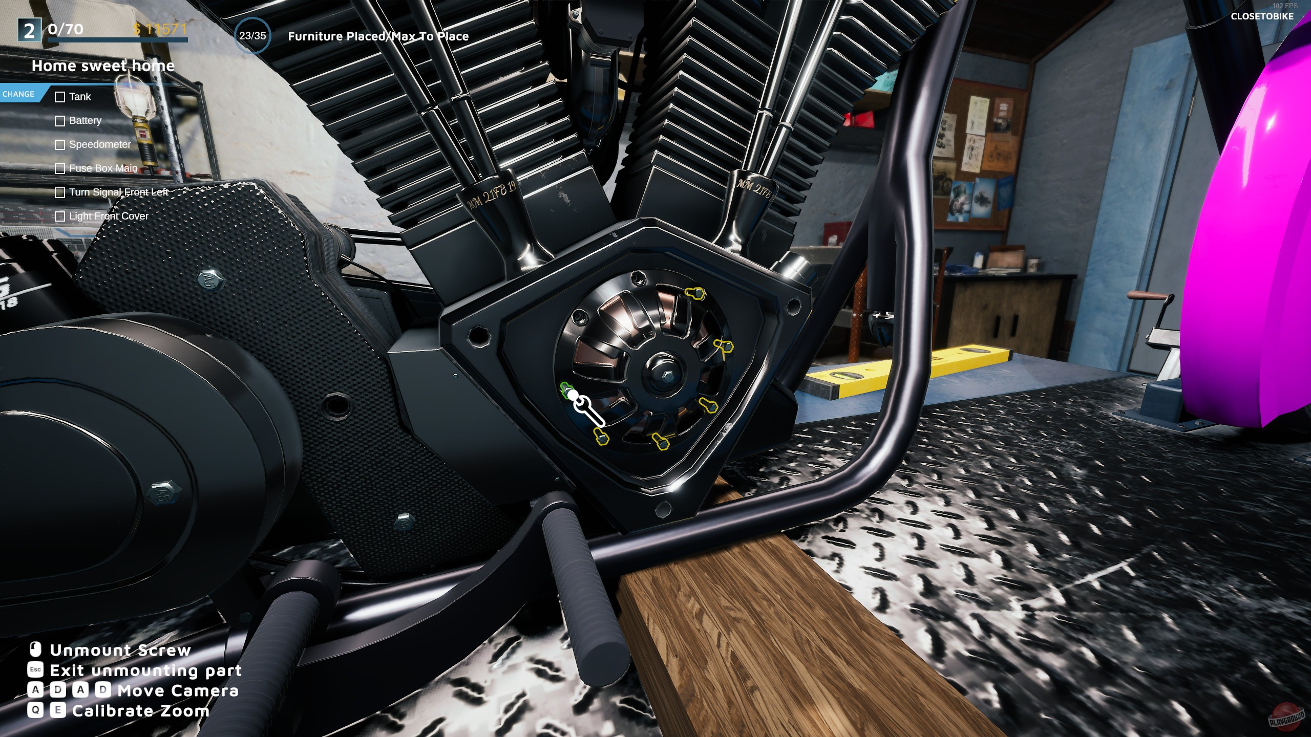 Скриншот из игры Motorcycle Mechanic Simulator 2021 - 114