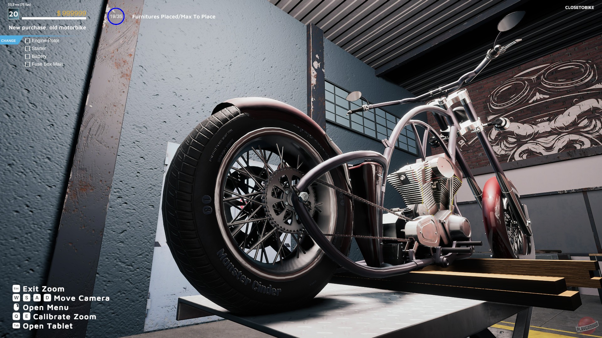 Скриншот из игры Motorcycle Mechanic Simulator 2021 - 87