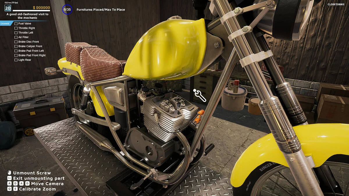 Скриншот из игры Motorcycle Mechanic Simulator 2021 - 22