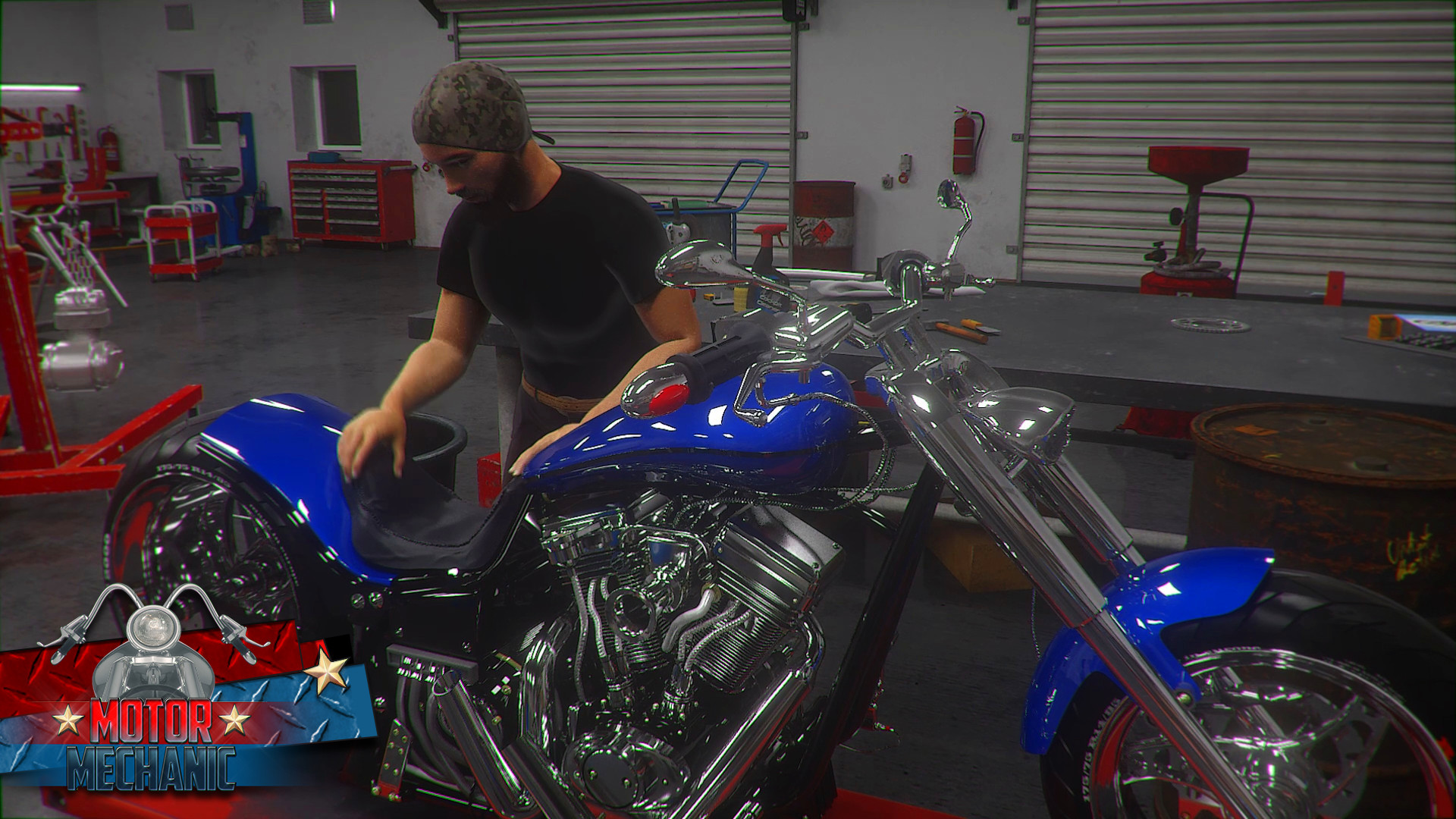 Скриншот из игры Motorcycle Mechanic Simulator 2021 - 2