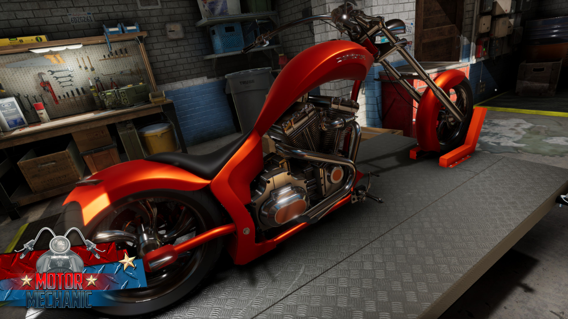 Скриншот из игры Motorcycle Mechanic Simulator 2021 - 14