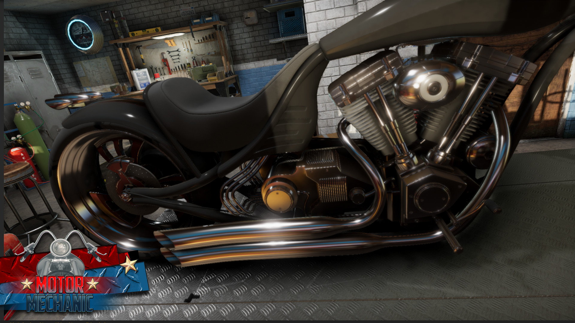 Скриншот из игры Motorcycle Mechanic Simulator 2021 - 4