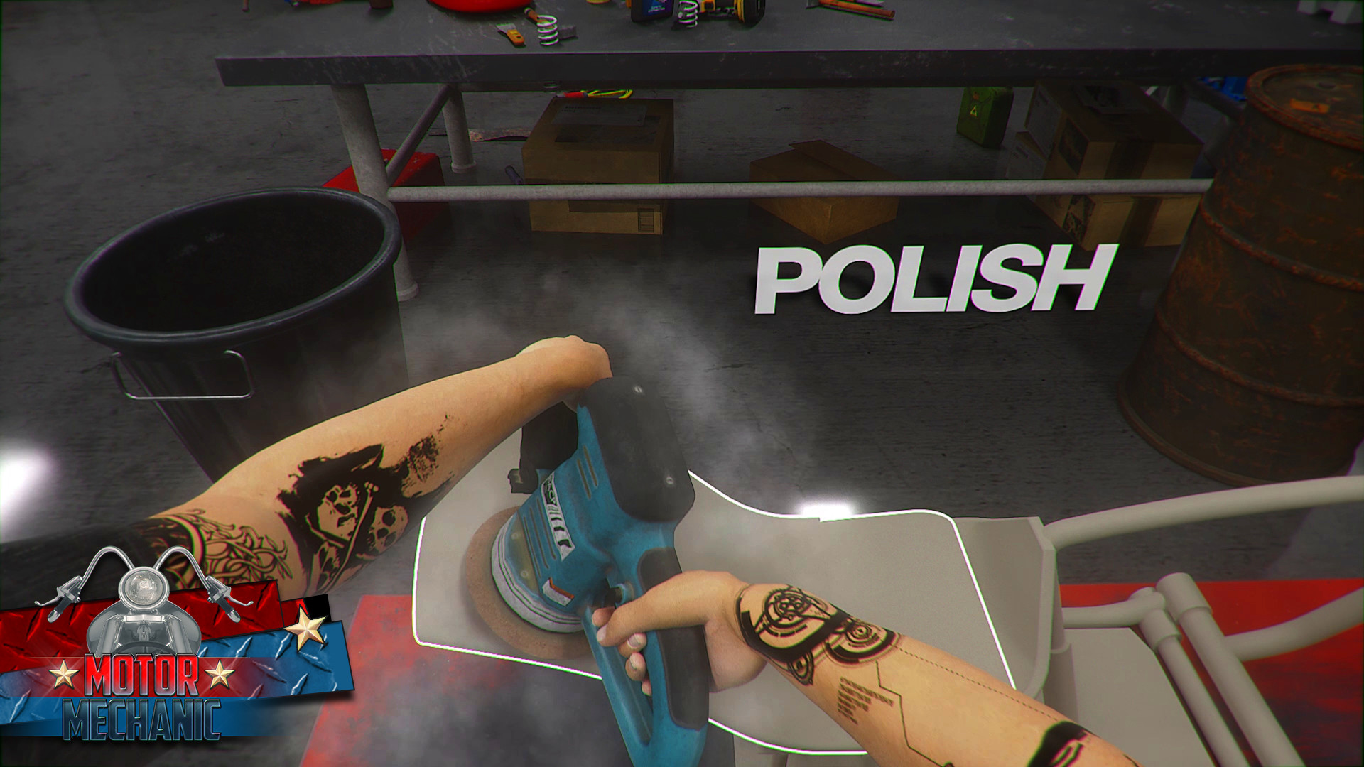 Скриншот из игры Motorcycle Mechanic Simulator 2021 - 9
